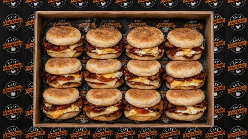 Bacon Egg Muffin / Bacon Egg Roll