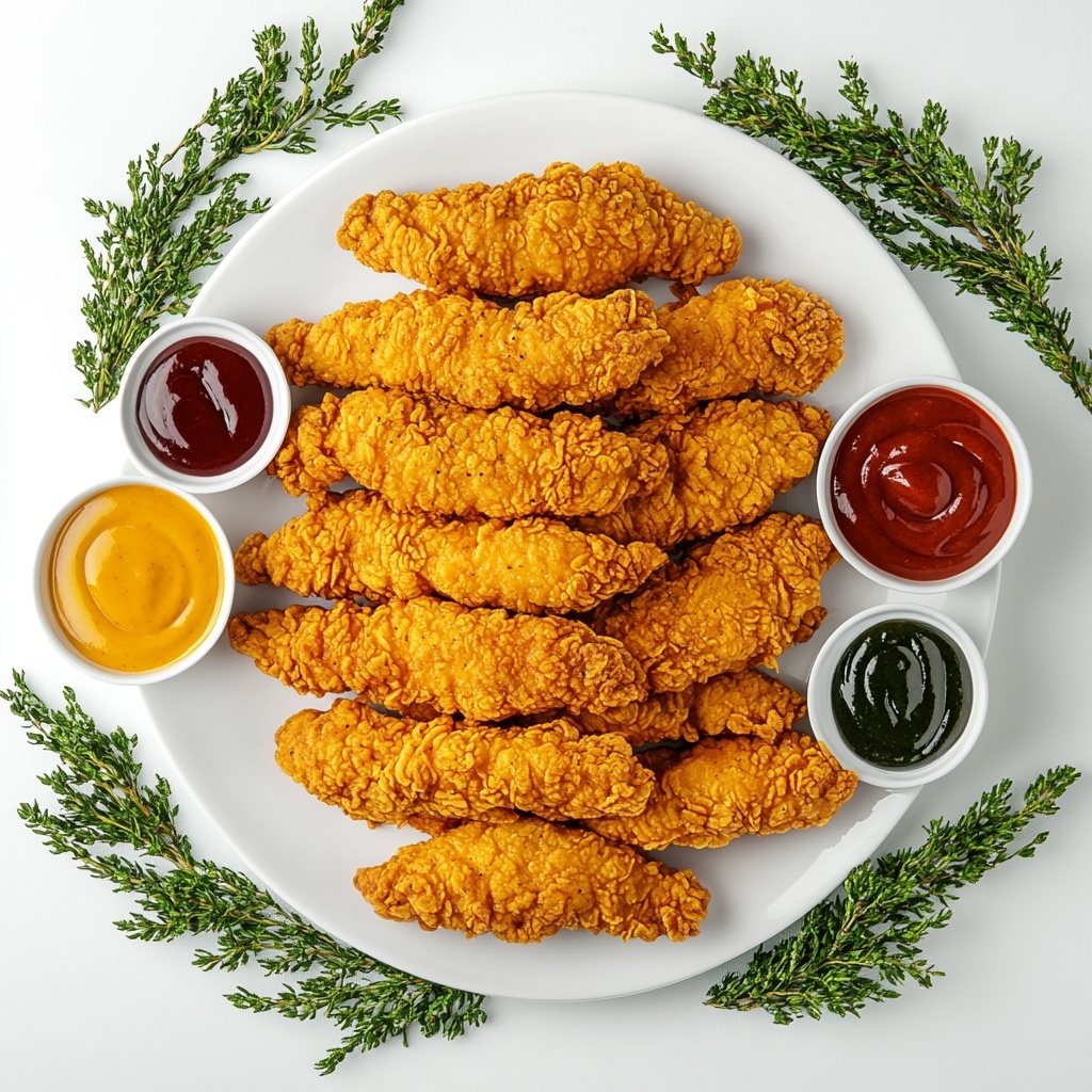 Tender chicken pieces