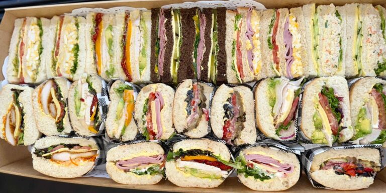Panini Rolls and Club Sandwich Platter